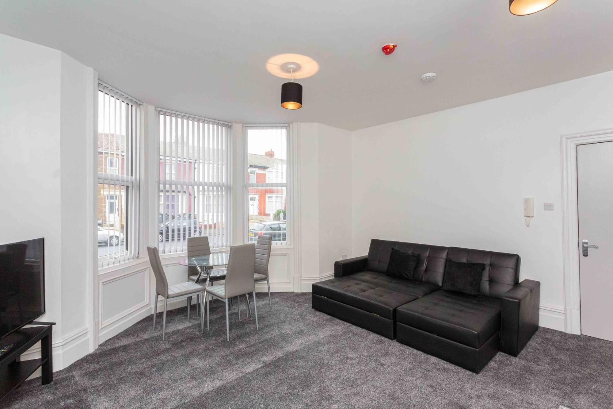 Cherry Property - Berry Apartments Blackpool Rum bild