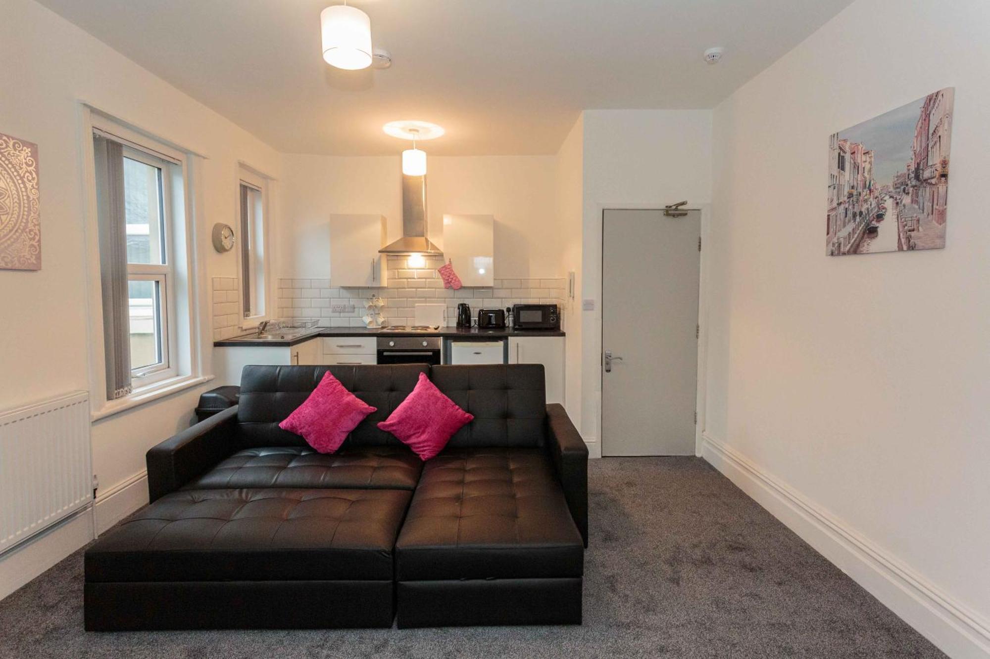 Cherry Property - Berry Apartments Blackpool Rum bild